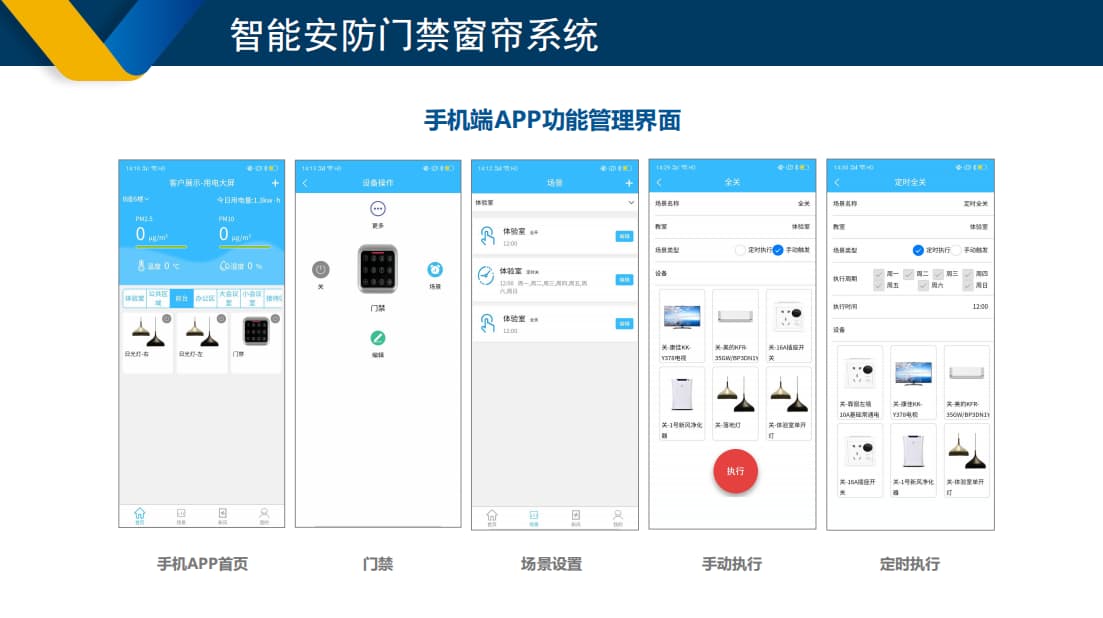 校園智能安防門禁系統(tǒng)手機界面